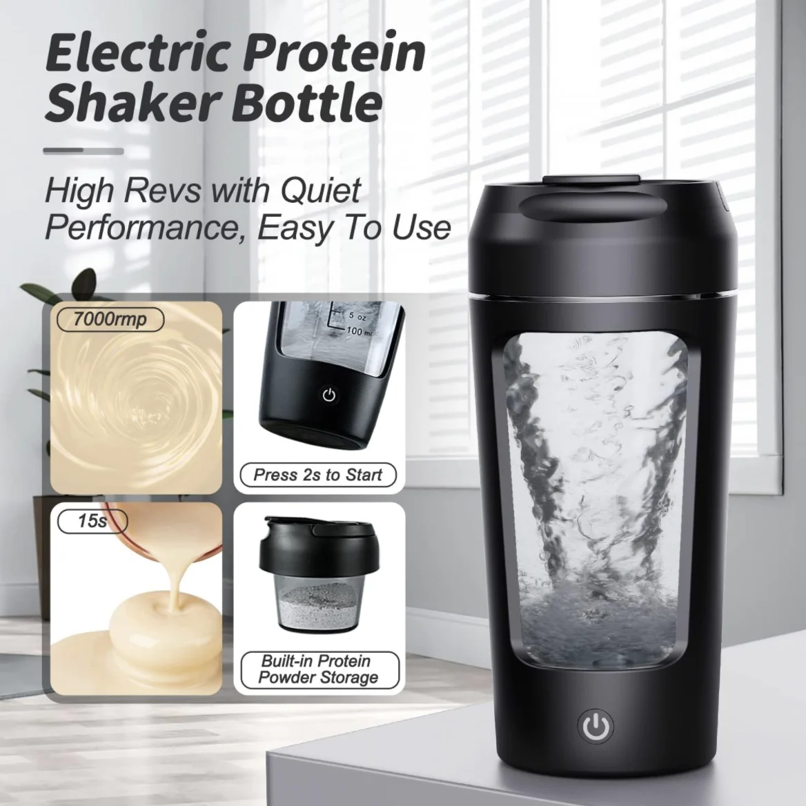 Automatic Shaker 650ml | Perfect Shake Every Time