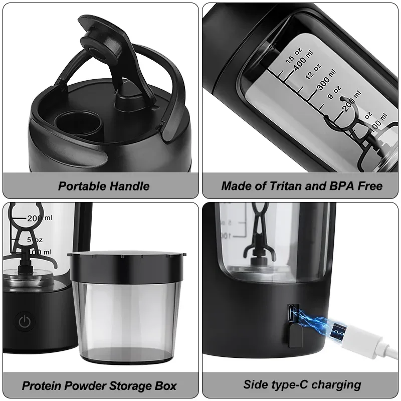 Automatic Shaker 650ml | Perfect Shake Every Time